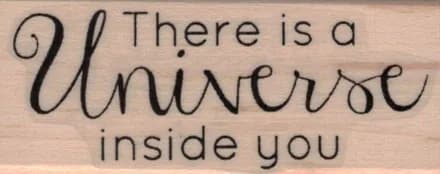 There Is A Universe by Cat Kerr 1 x 2 1/4-0