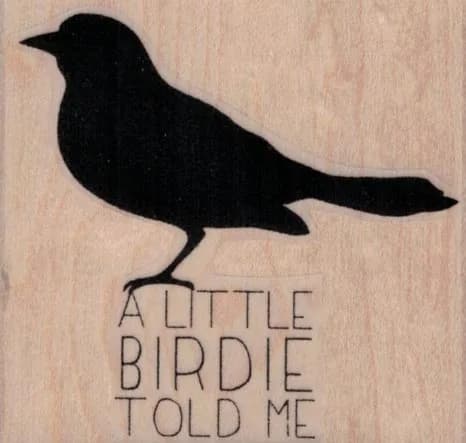 A Little Birdie 2 1/2 x 2 1/4-0