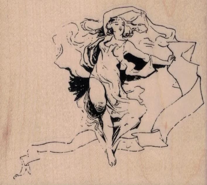 Moon Dancer Lady 3 3/4 x 3 1/4-0