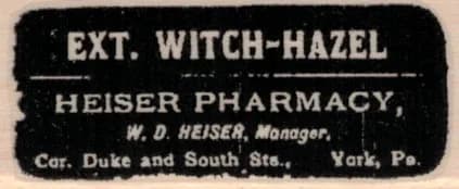 Ext Witch Hazel 1 x 2 1/4-0
