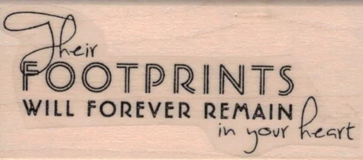 Their Footprints 1 1/4 x 2 1/2-0