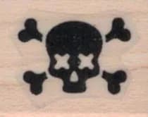 Skull And Crossbones XX 3/4 x 3/4-0