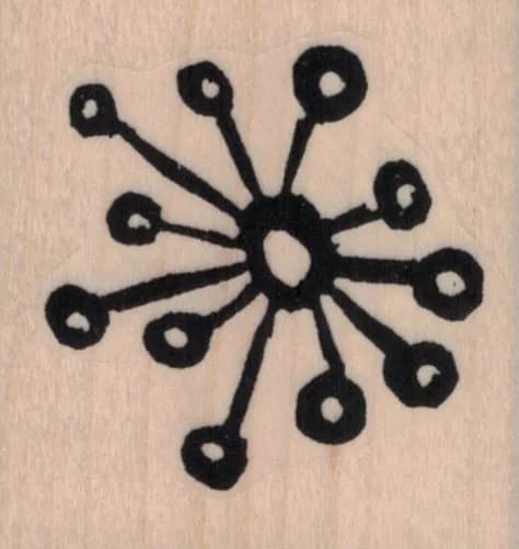 Tina Walker Scribble Circle Web 1 3/4 x 1 3/4-0