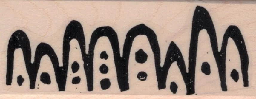 Tina Walker Scribble Mountains 1 1/4 x 3-0