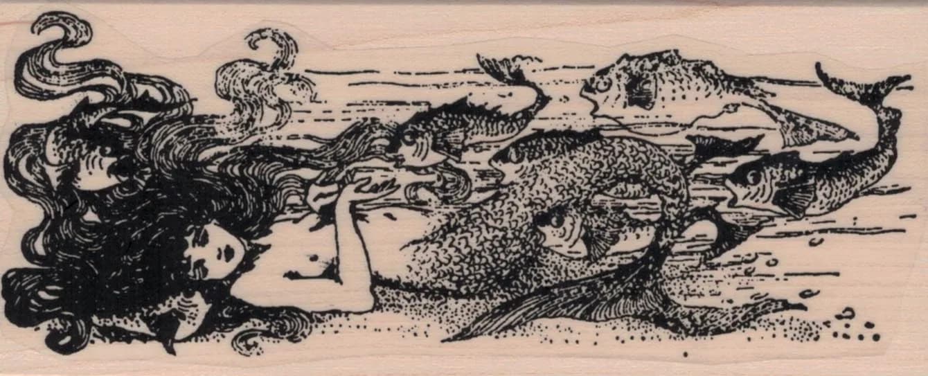 Mermaid Scene 2 x 4 1/2-0