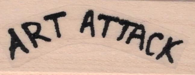 Banksy Art Attack 1 x 2 1/4-0