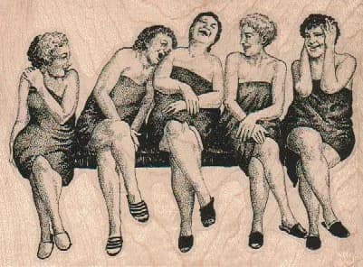 Five Ladies 4 1/4 X 3