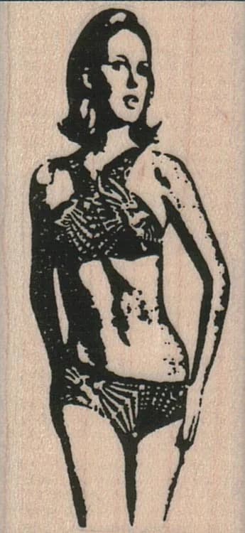 Bikini Lady 1 1/4 x 2 1/2-0