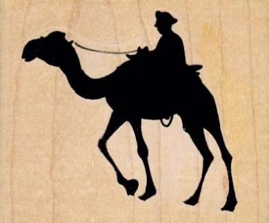 Camel And Rider 2 3/4 x 2 1/4-0