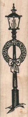 StreetLamp With Wreath 1 x 3 3/4-0
