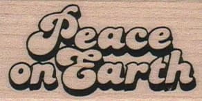 Peace On Earth 1 1/4 x 2-0