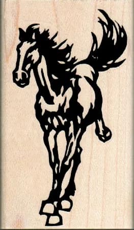 Running Horse 1 3/4 x 3-0