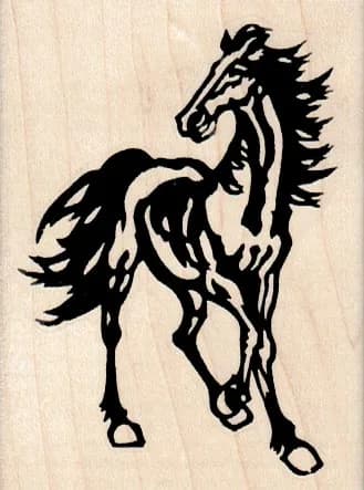 Horse Looking To Side 2 1/4 x 3-0