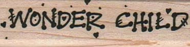Wonder Child 3/4 x 2 1/2-0
