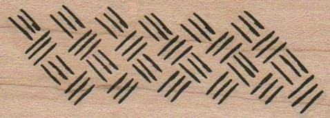 Hatch Mark Background 1 1/4 x 3 1/4-0