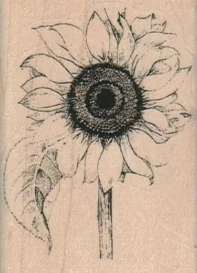 Leafy Sunflower (Small) 2 x 2 3/4-0