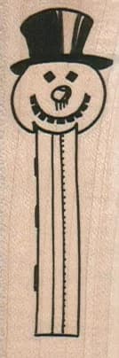 Snowman Pez Dispenser 1 x 2 3/4-0