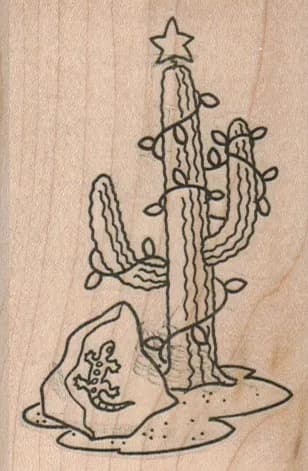 Christmas Cactus 2 1/4 x 3 1/4-0