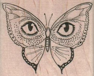 Butterfly Eyes 2 3/4 x 2 1/4-0
