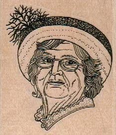Red Hat Lady Branches On Hat 2 1/2 x 2 3/4-0