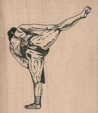 Sumo Wrestler Leg Up 2 1/4 x 2 1/2-0