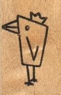 Stick Bird With Short Beak 3/4 x 1-0
