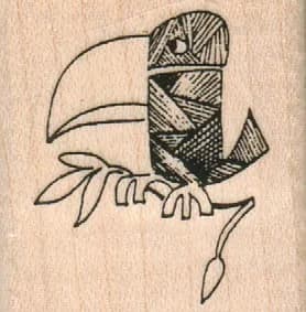 Bird On Branch 1 1/2 x 1 1/2-0