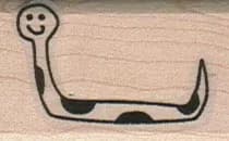 Stick Worm With Spots 1 x 1 1/2-0