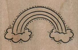 Rainbow On Clouds 2 x 1 1/4-0