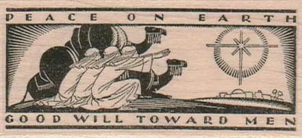 Peace On Earth 1 1/2 x 3-0