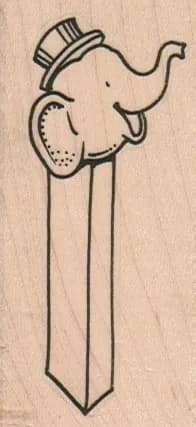 Elephant Pez Dispenser 1 1/2 x 3-0