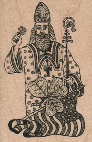 St. Patrick 2 1/4 x 3 1/4-0