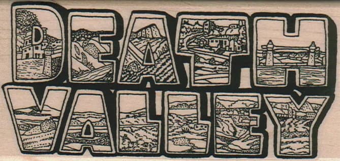 Death Valley Illustrated 2 1/4 x 4 1/2-0