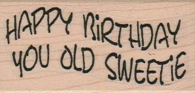 Happy Birthday You 1 1/2 x 2 3/4-0