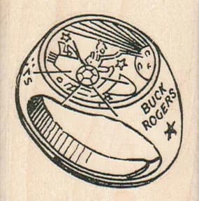 Buck Rogers Ring 2 x 2-0