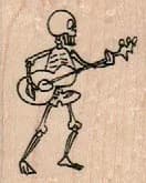 Guitar Playing Skeleton 1 1/2 x 1 3/4-0