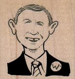 Worry Man 1 3/4 x 1 3/4-0