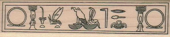 Hieroglyphs 1 x 4-0