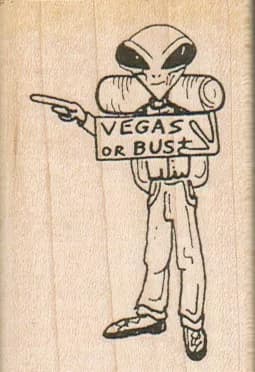Alien Hitchhiker/Vegas/Small 1 3/4 x 2 1/2-0