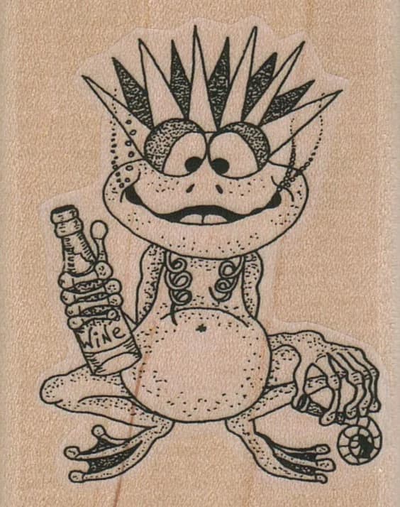 Strange Alien With Bottle 2 x 2 1/2-0
