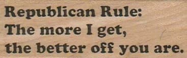 Republican Rule 1 x 2 1/2-0