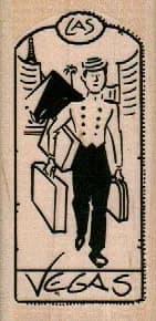 Las Vegas Cartouche 1 1/2 x 3-0