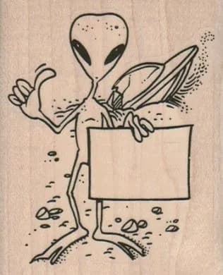 Stranded Alien 2 1/2 x 3-0