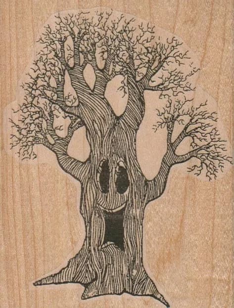 Scary Tree 3 1/4 x 4 1/4-0