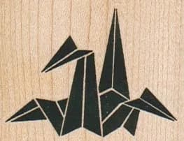 Origami Crane 2 x 1 1/2-0