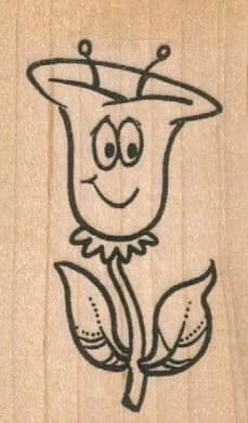 Happy Flower 1 1/4 x 2 1/4-0