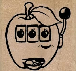 Apple Slot Machine 2 1/4 x 2-0