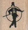 Tap Dancer With Cane 3/4 x 3/4-0