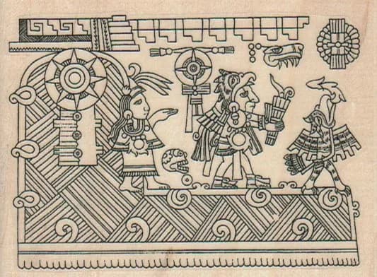 Aztec Panorama 3 3/4 x 2 3/4-0