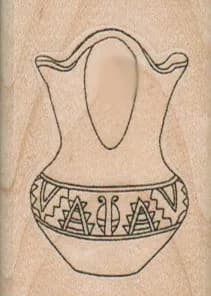 Southwestern Vase 1 1/2 x 2-0
